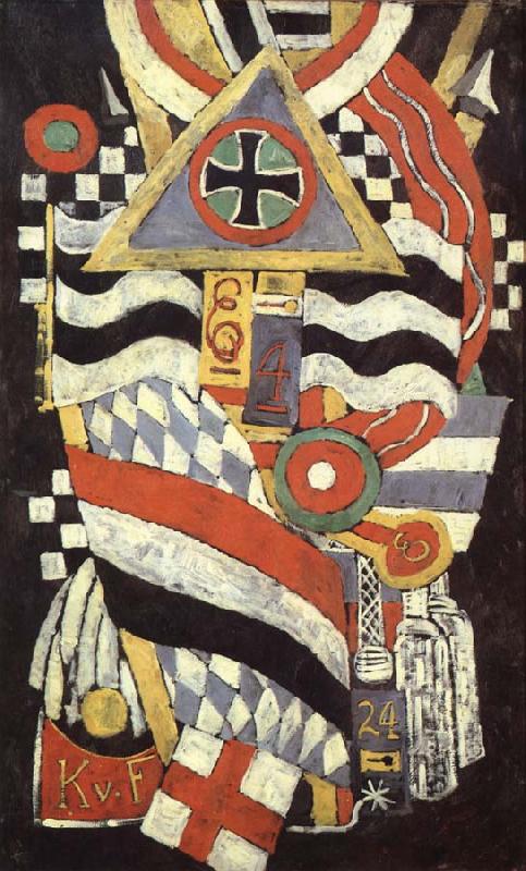 Marsden Hartley Portrait d'un officier allemand